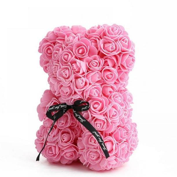 Details about   Valentines Gift 40cm Red Rose Bear Rose Flower Artificial Decoration teddy
